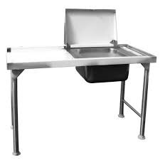 pre wash inlet table